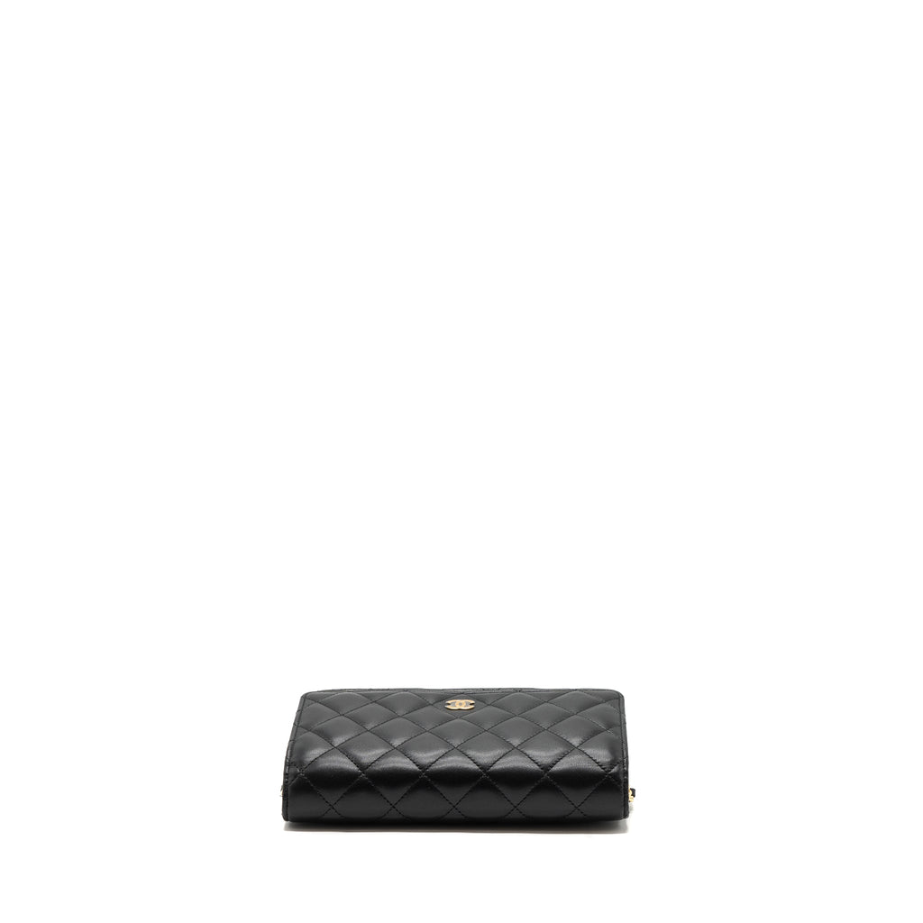 Chanel Classic Wallet On Chain Lambskin Black