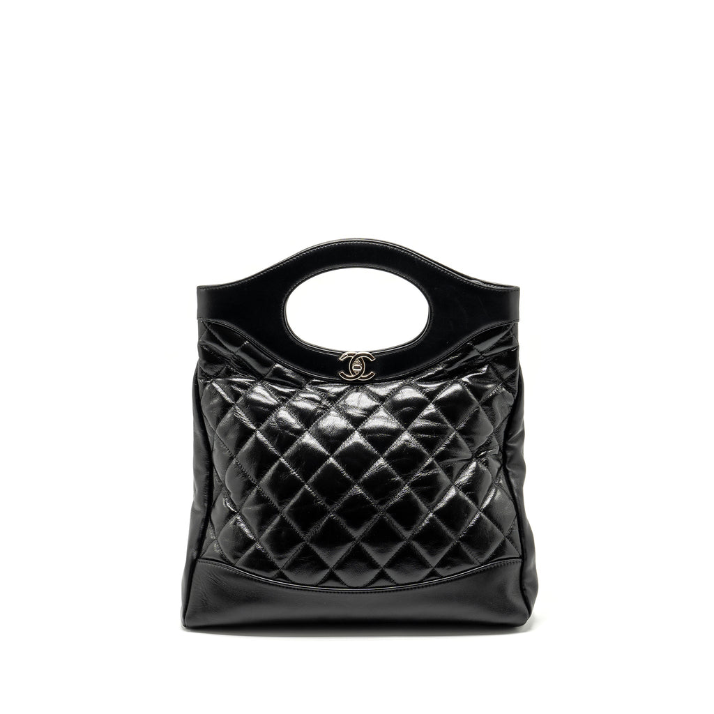 Chanel 31 bag calfskin black