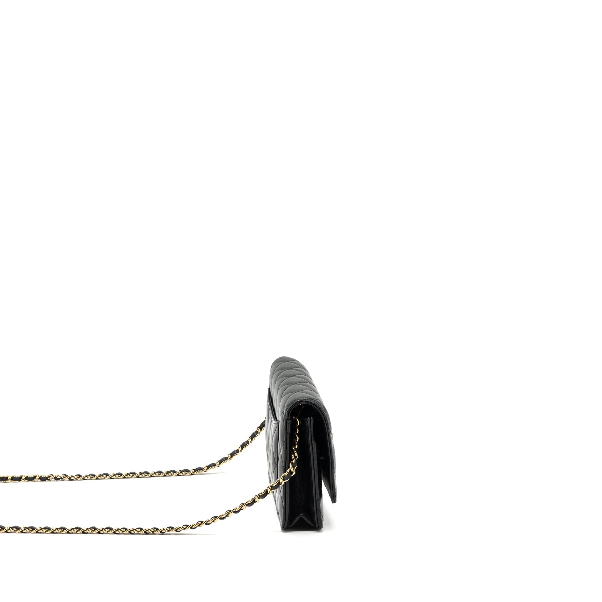 Chanel Classic Wallet On Chain Lambskin Black