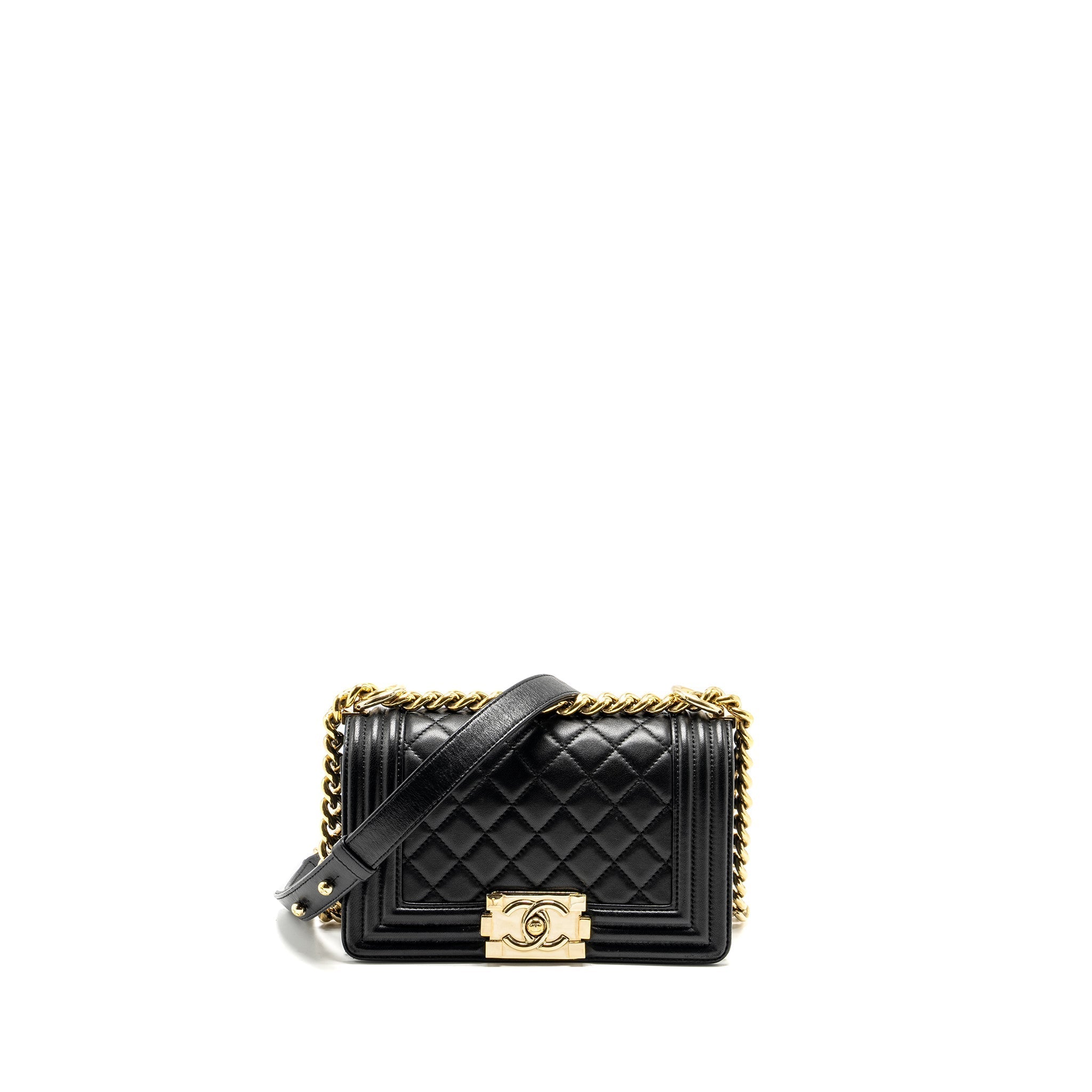 Chanel Small Boy Bag Lambskin black