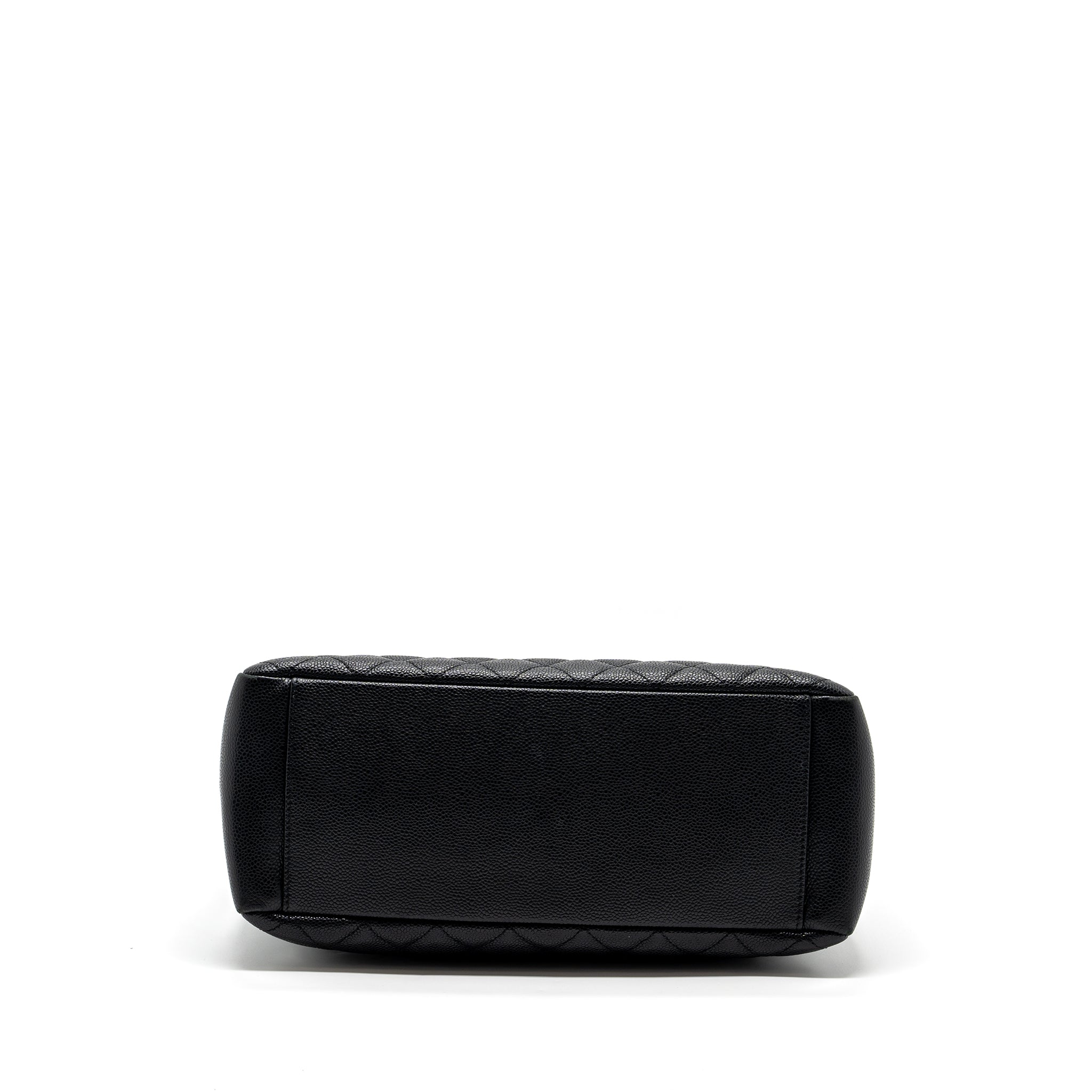 Chanel grand shopping tote bag caviar Black