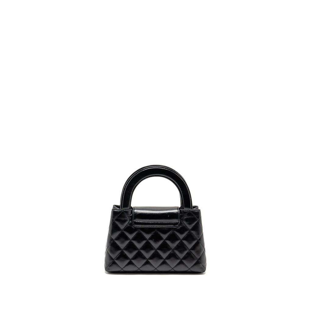 Chanel Mini Kelly Shopping Tote Bag Calfskin black  (microchip)