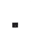 Chanel classic compact wallet caviar black  (microchip)
