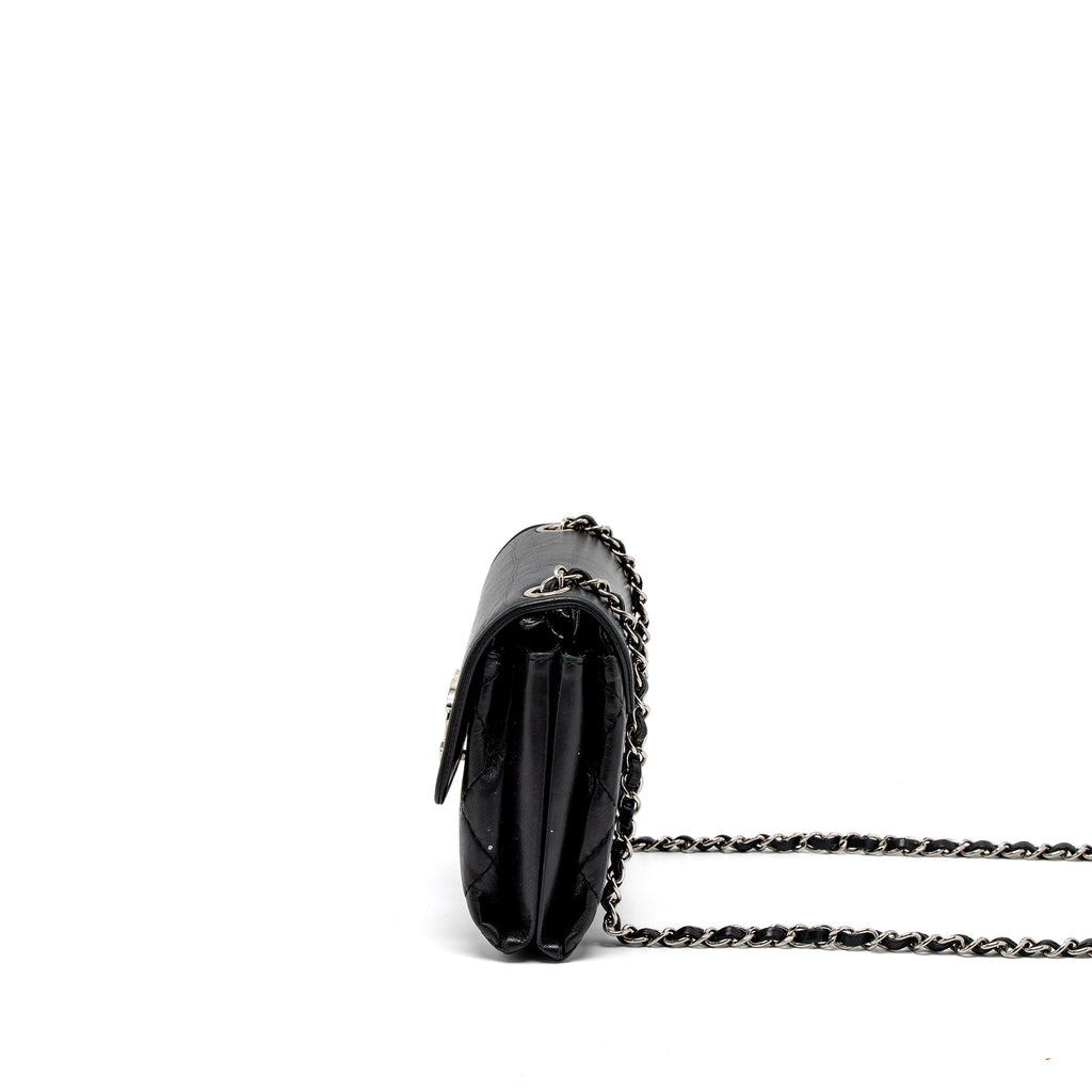 Chanel Giant CC Logo Bag Calfskin Navy