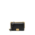 Chanel Medium Boy Bag Calfskin Black