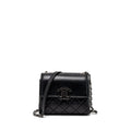 Chanel Giant CC Logo Bag Calfskin Navy