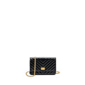 Chanel Chevron 2.55 reissue wallet on Chain aged calfskin black  (microchip)