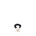 Chanel Giant Pearl hair tie black