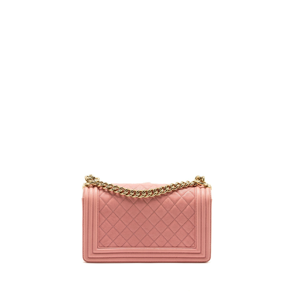 Chanel Medium Boy Bag Caviar PINK L