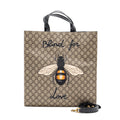 Gucci blind for love tote bag GG supreme canvas black/ multicolour