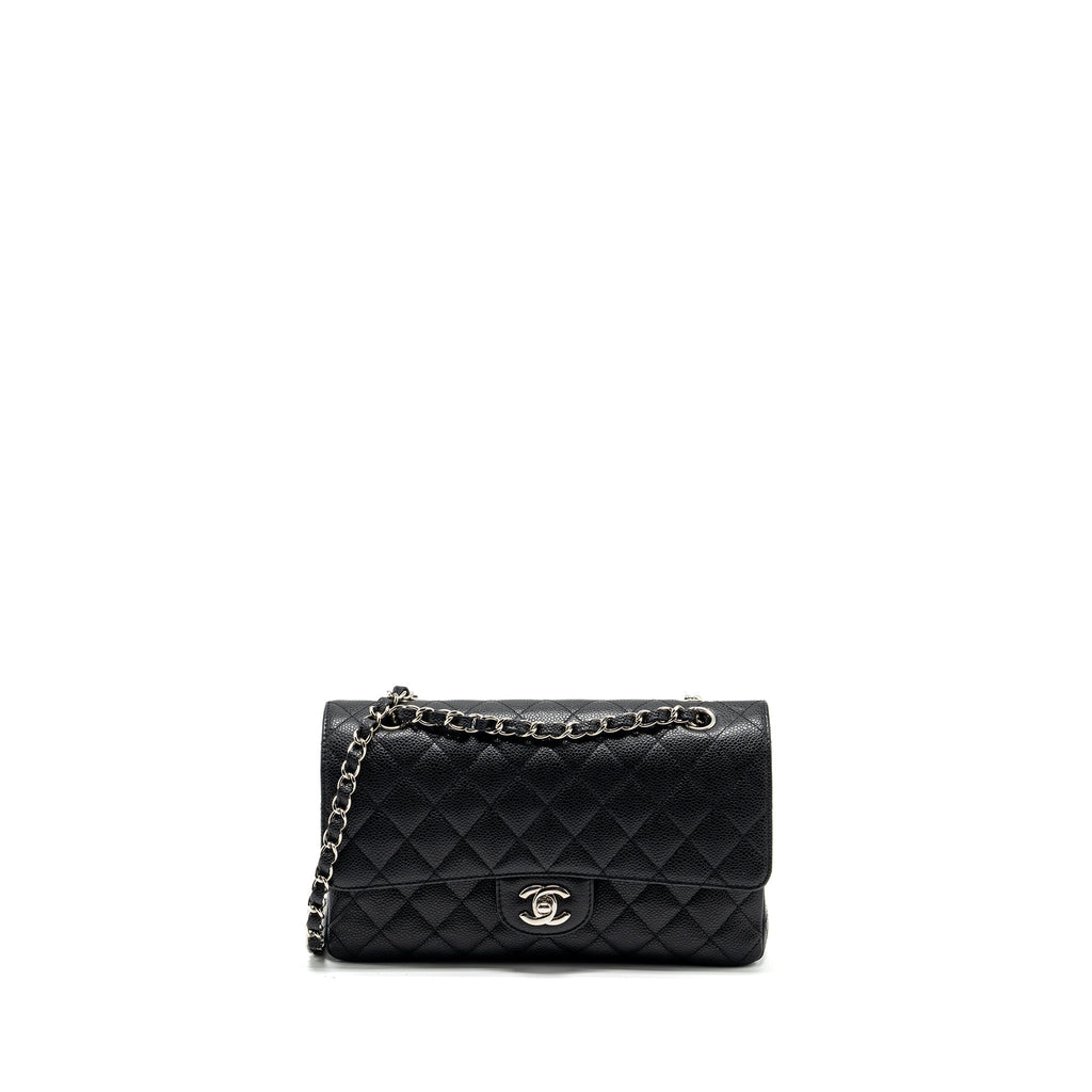 Chanel Medium Classic Double Flap Bag Caviar Black