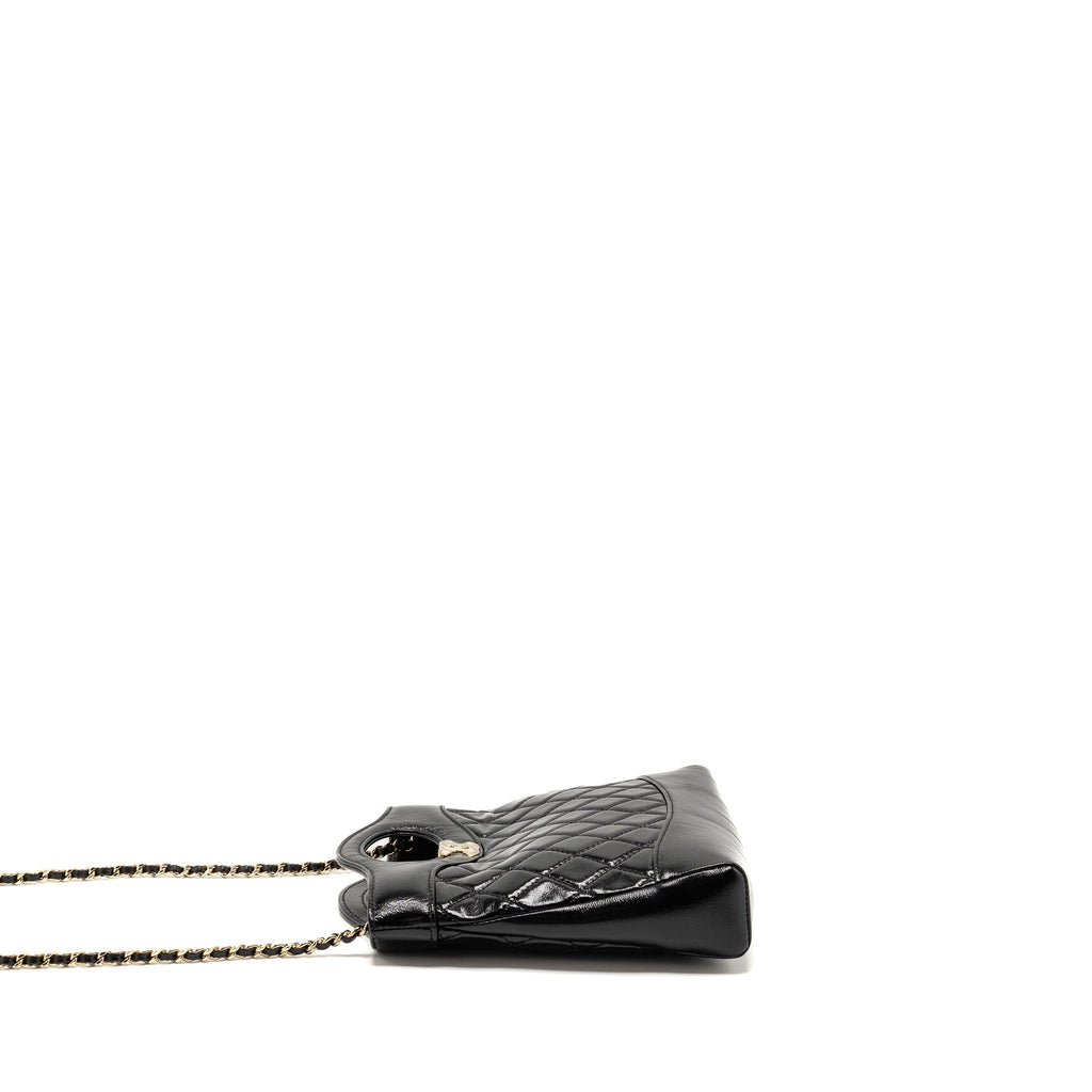 Chanel Mini 31 Bag Shiny Lambskin Black L (microchip)