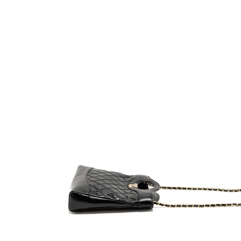 Chanel Mini 31 Bag Shiny Lambskin Black L (microchip)