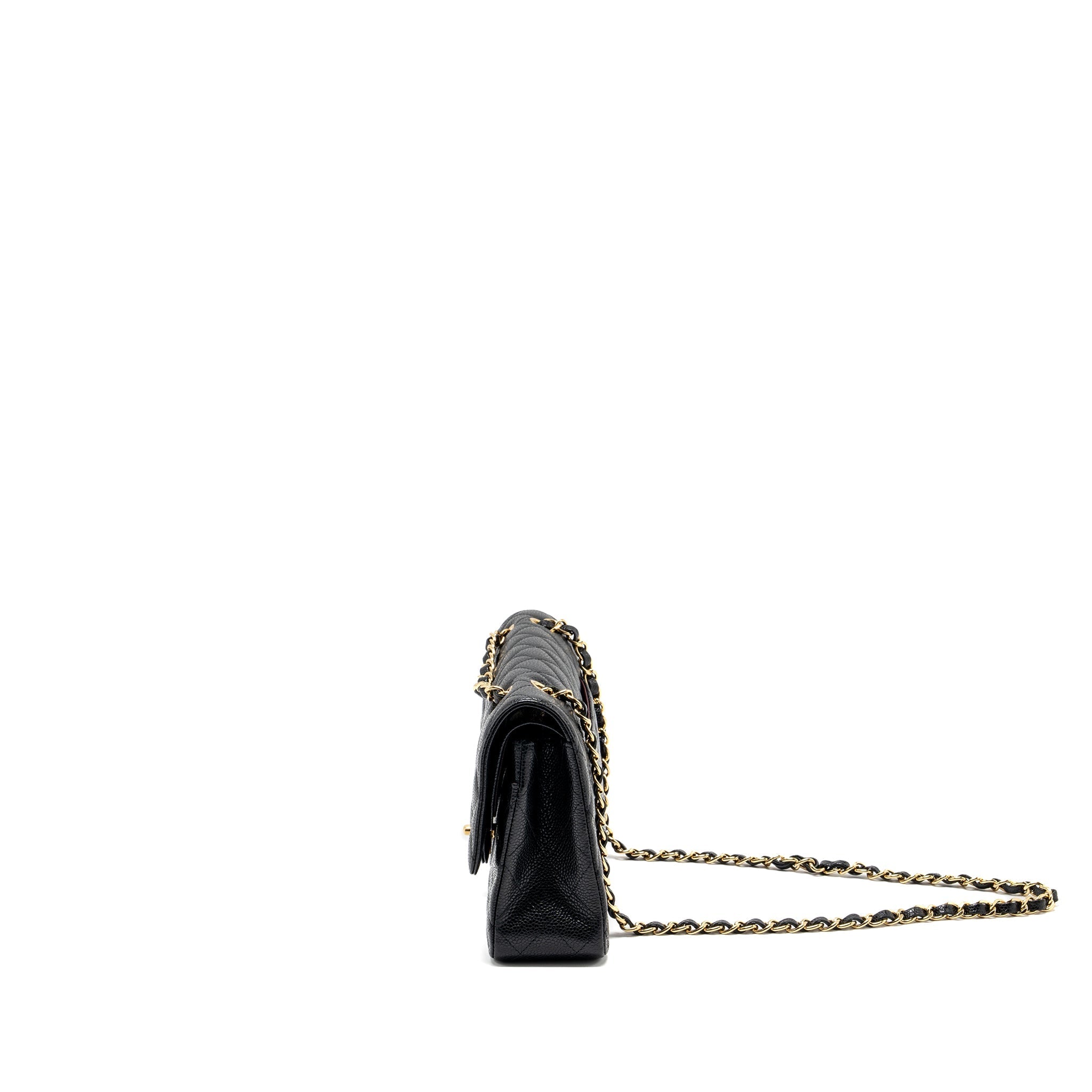 Chanel Medium Classic Double Flap Bag Caviar black