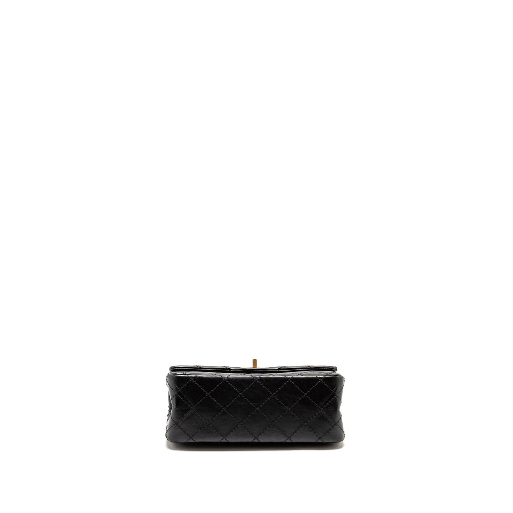 Chanel Mini 2.55 Reissue Aged Calfskin Black