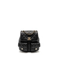 Chanel Triple Pack Duma Backpack Caviar Black L (Microchip)