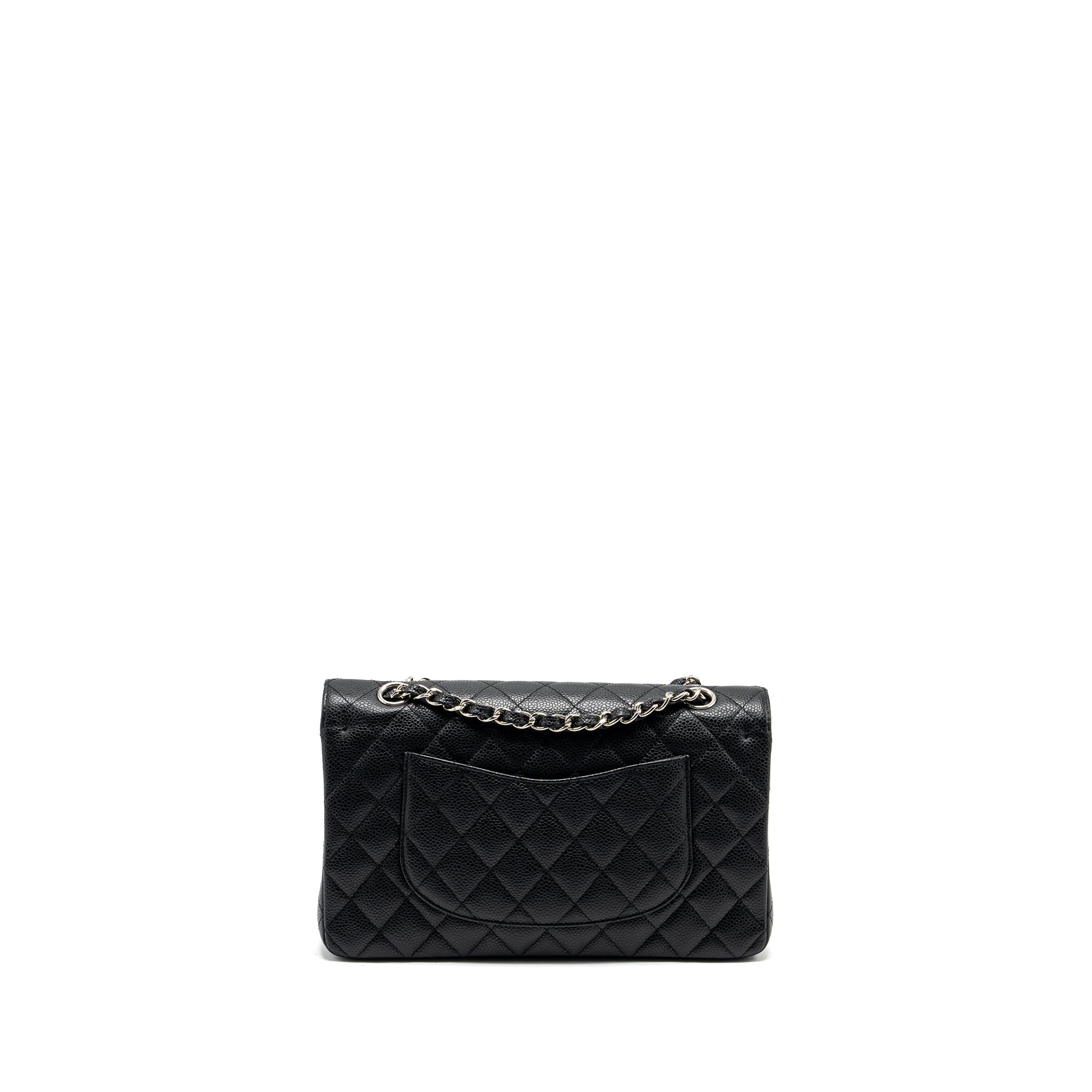 Chanel Medium Classic Double Flap Bag Caviar Black