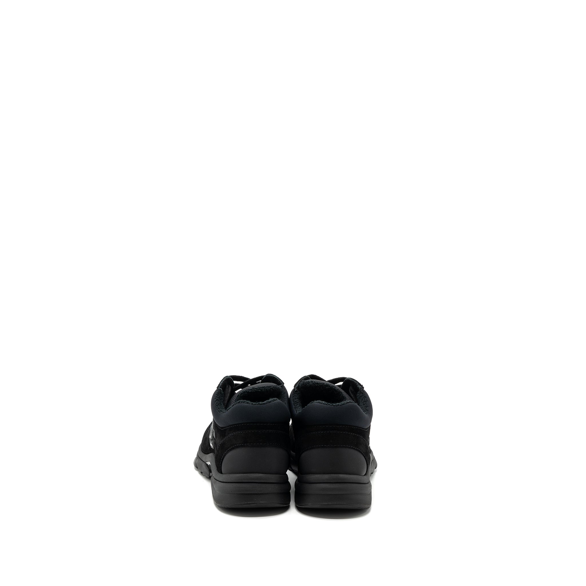 Chanel size 37.5 trainers/ sneakers nylon / suede leather black