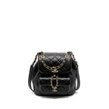 Chanel 23C Duma Mini Backpack Calfskin Black L (Microchip)