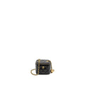 Chanel Pearl Crush Mini Vanity Case Lambskin Black