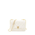 Chanel 21K Coco First Caviar White Brushed  (Microchip)