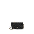 Chanel Double Pocket Wallet on Chain Caviar Black L (Microchip)