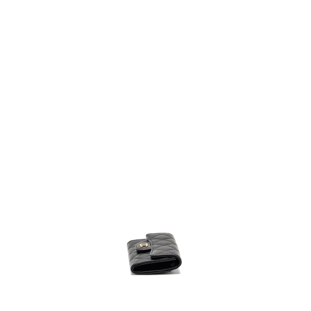 CHANEL Classic Flap Card Holder Caviar Black