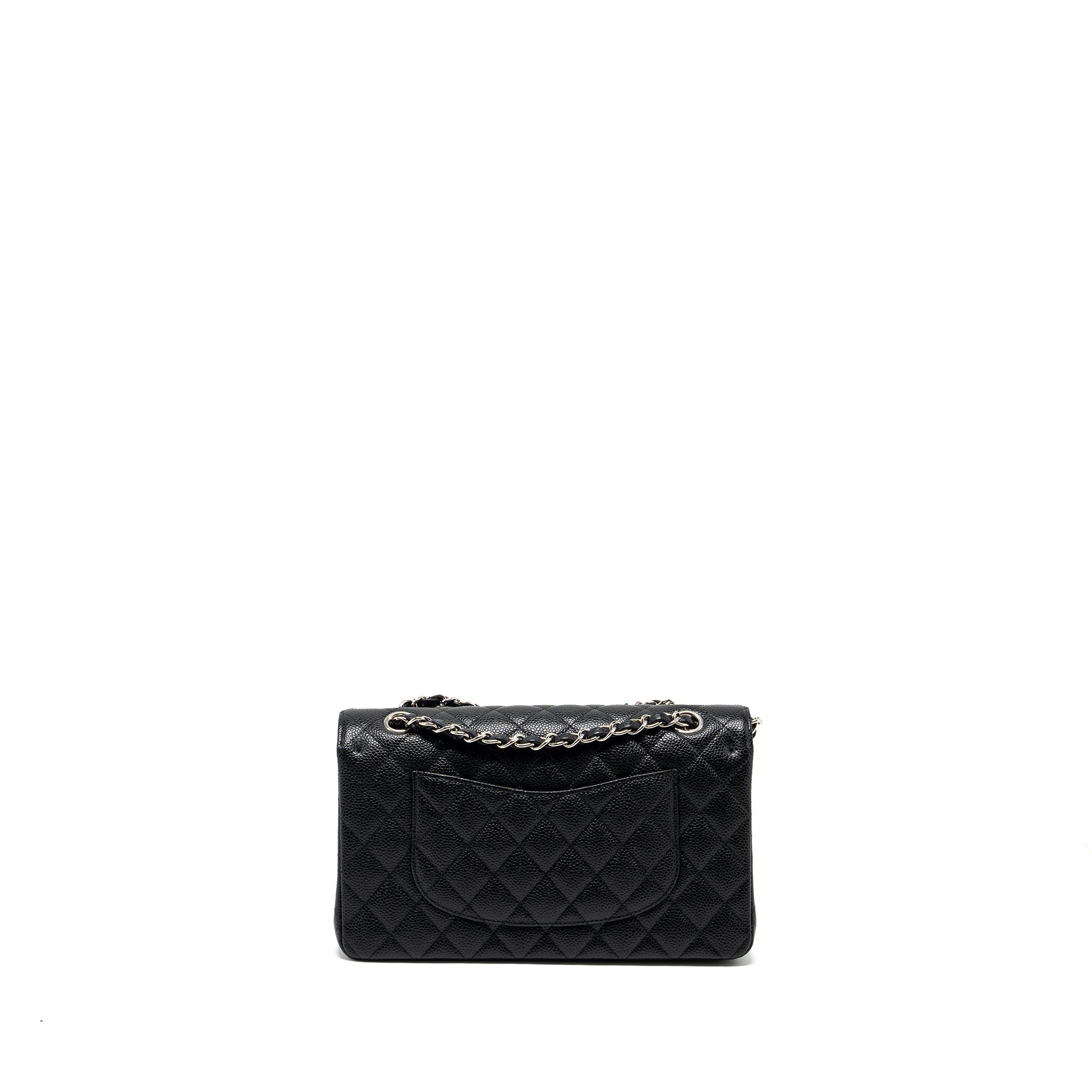 Chanel Medium Classic Double Flap Bag Caviar Black