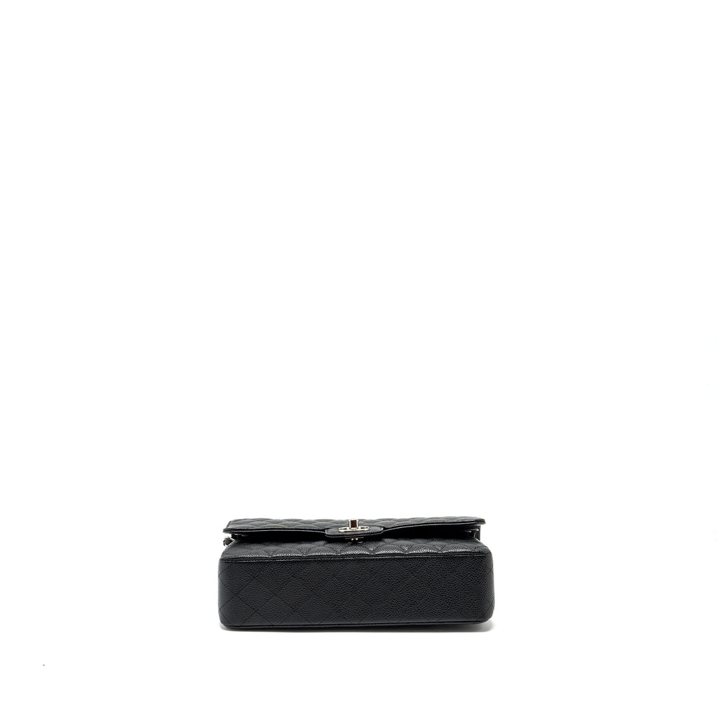 Chanel Medium Classic Double Flap Bag Caviar Black