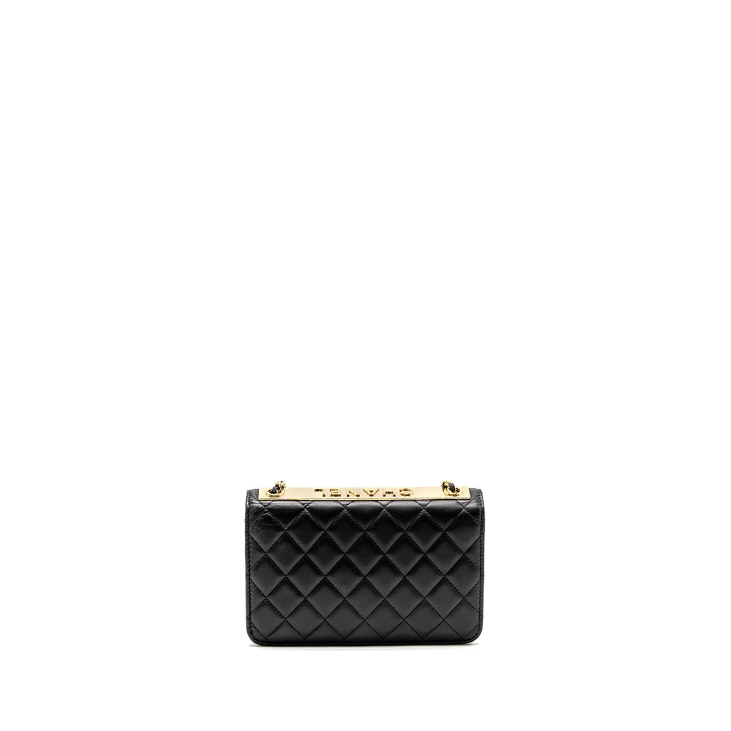 Chanel Trendy CC wallet on Chain lambskin black L (microchip)