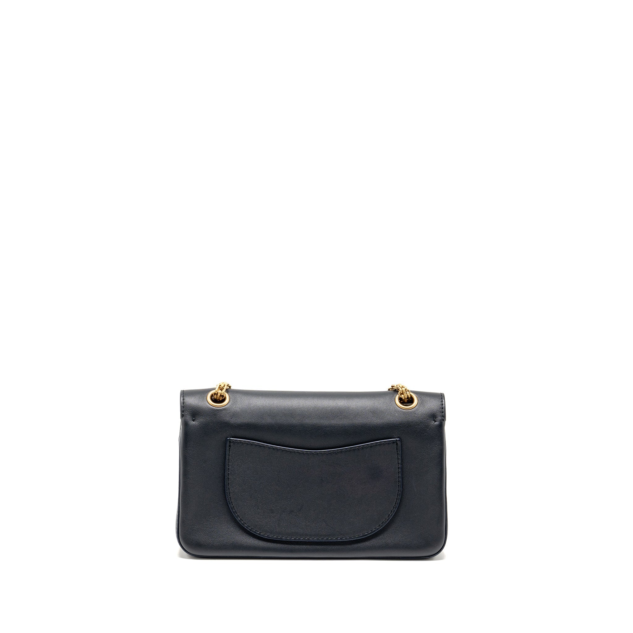 Chanel Detailed Charms Limited Edition 2.55 Reissue Bag Calfskin Dark Navy
