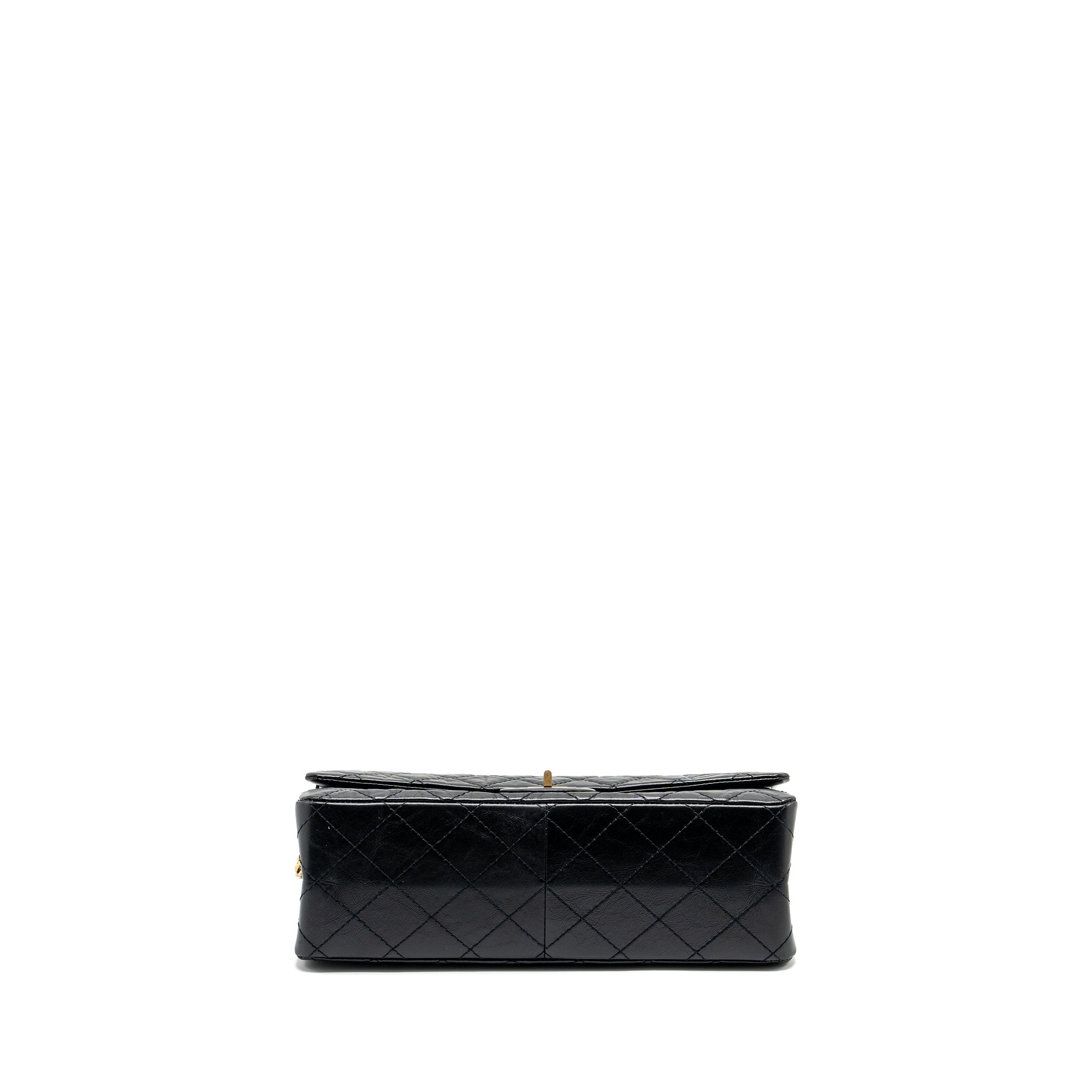Chanel Large 2.55 Reissue Flap Bag Aged Calfskin Black