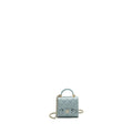 Chanel Top Handle Mini Flap Bag Lambskin Light BLUE L
