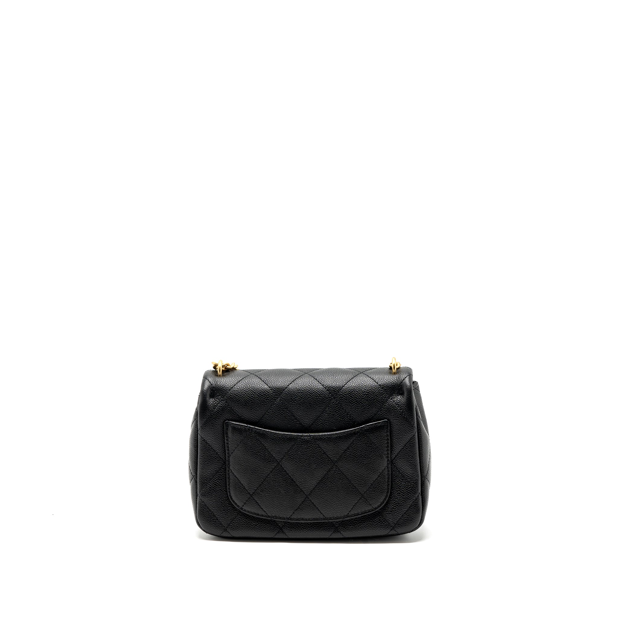 Chanel 23p Coco Love Flap Bag Caviar Black (microchip)