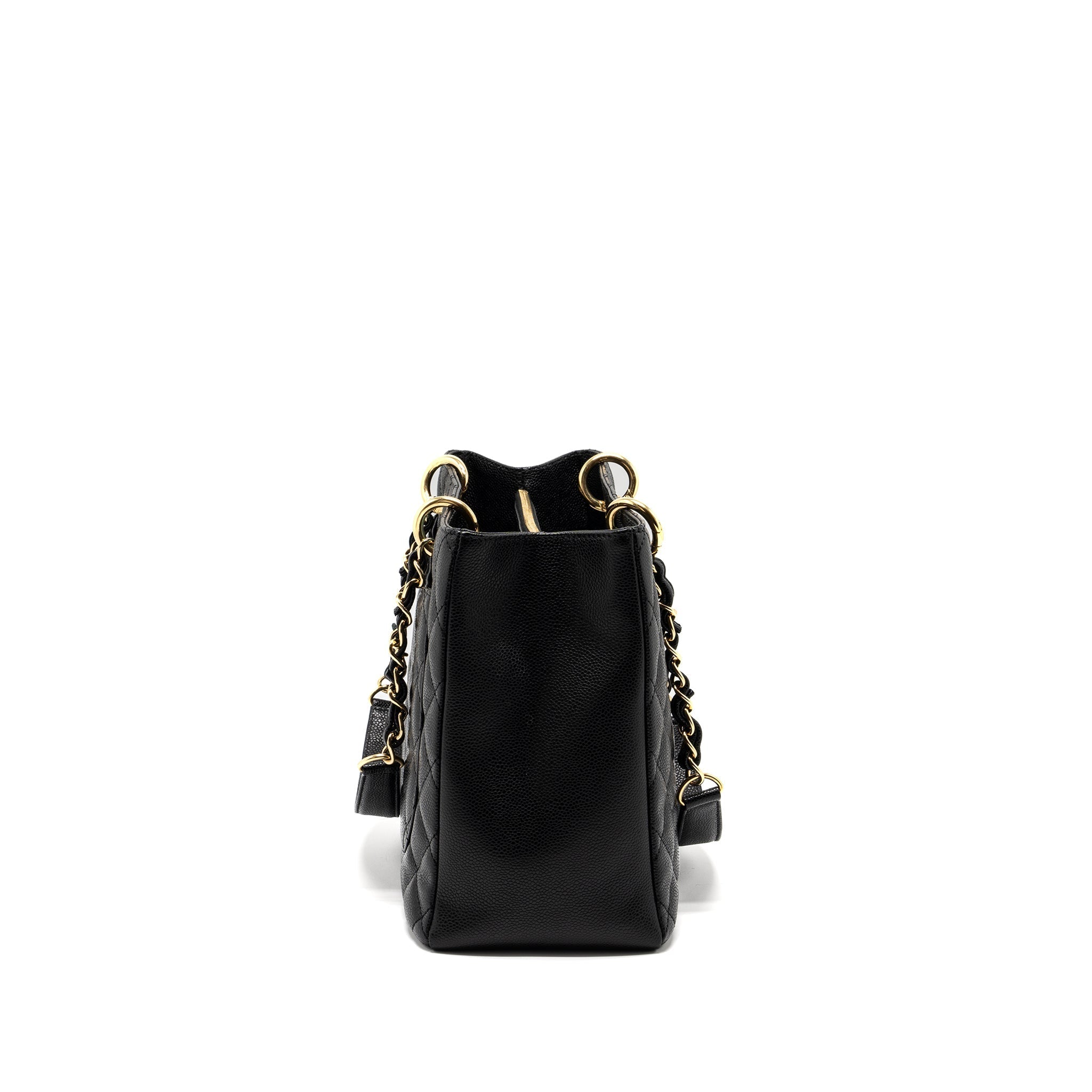 Chanel Grand Shopping Tote Bag Caviar Black