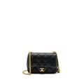 Chanel 23p Coco Love Flap Bag Caviar Black (microchip)