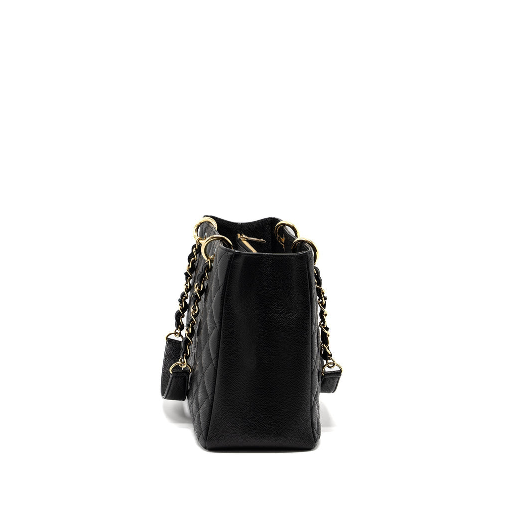 Chanel Grand Shopping Tote Bag Caviar Black
