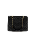 Chanel Grand Shopping Tote Bag Caviar Black