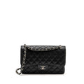 Chanel Jumbo Classic Double Flap Bag Caviar Black