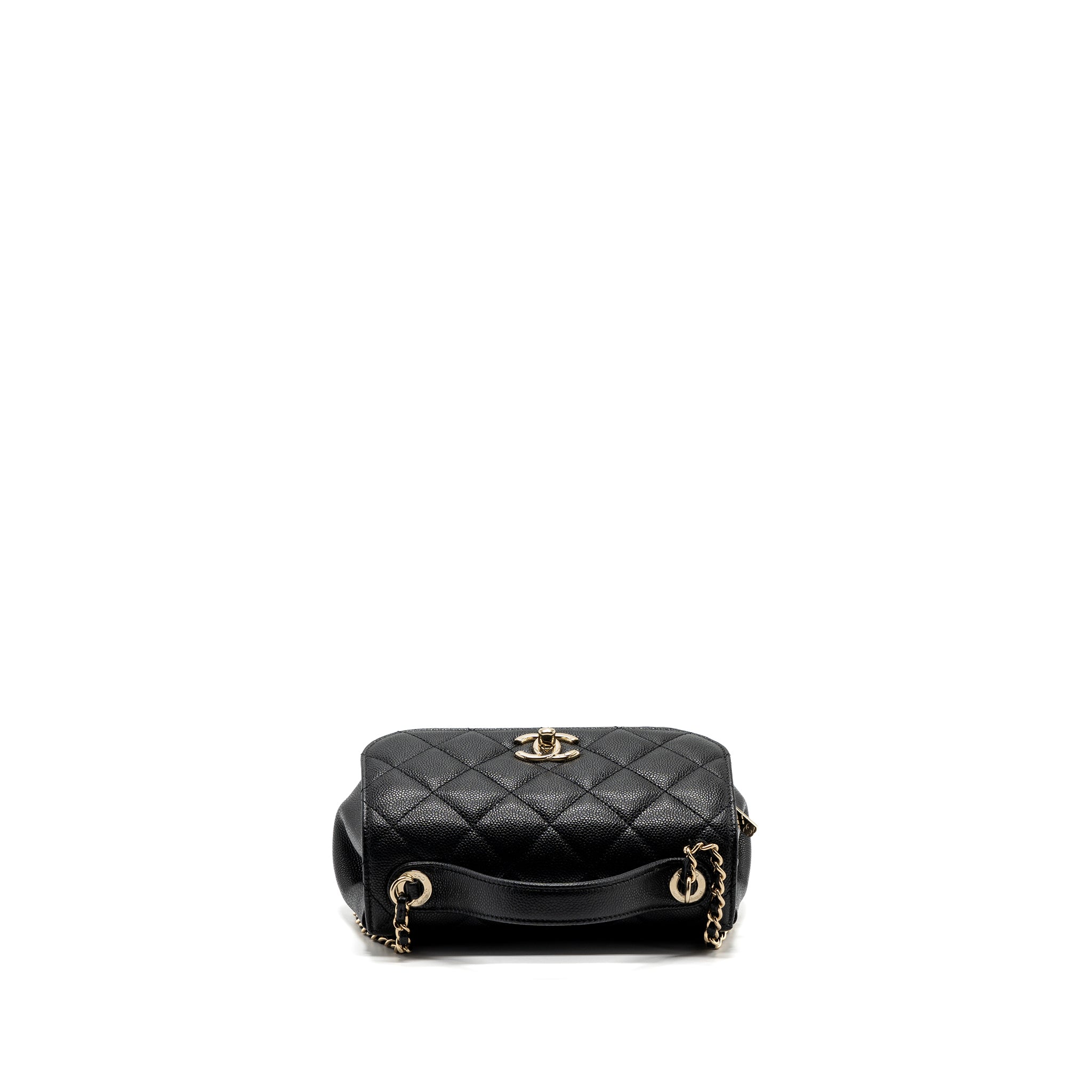 Chanel small business affinity caviar black L (microchip)