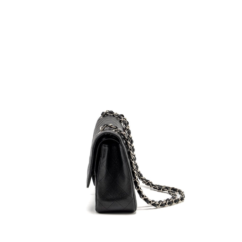 Chanel Jumbo Classic Double Flap Bag Caviar Black