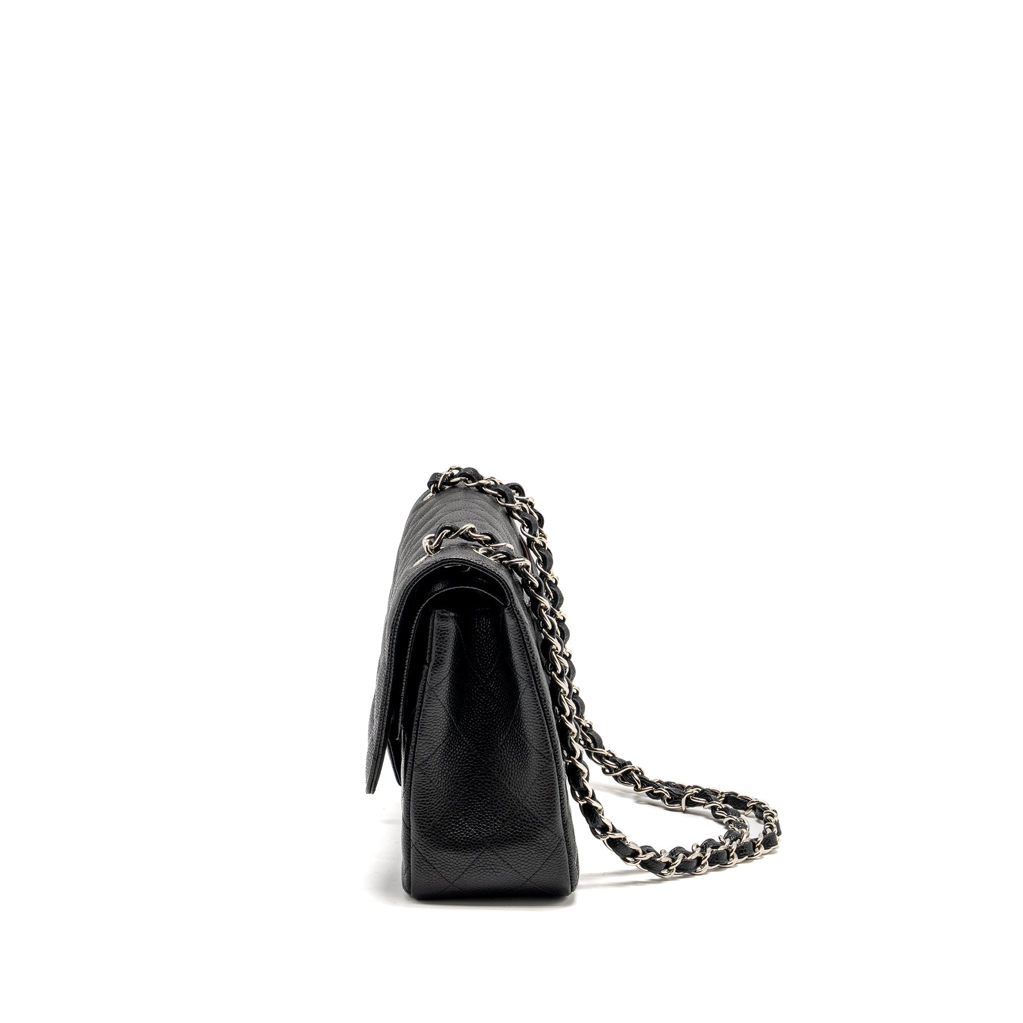 Chanel Jumbo Classic Double Flap Bag Caviar Black