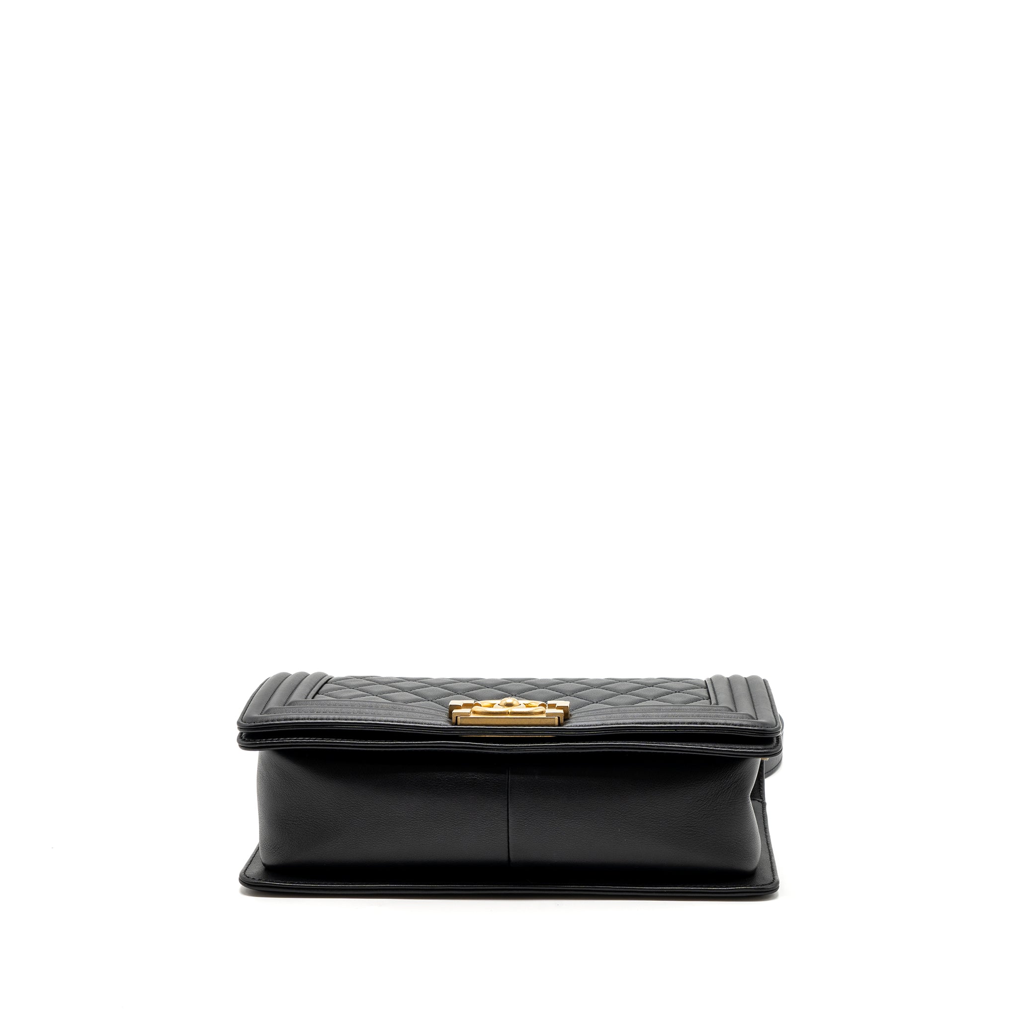 Chanel Medium Boy Bag Calfskin Black