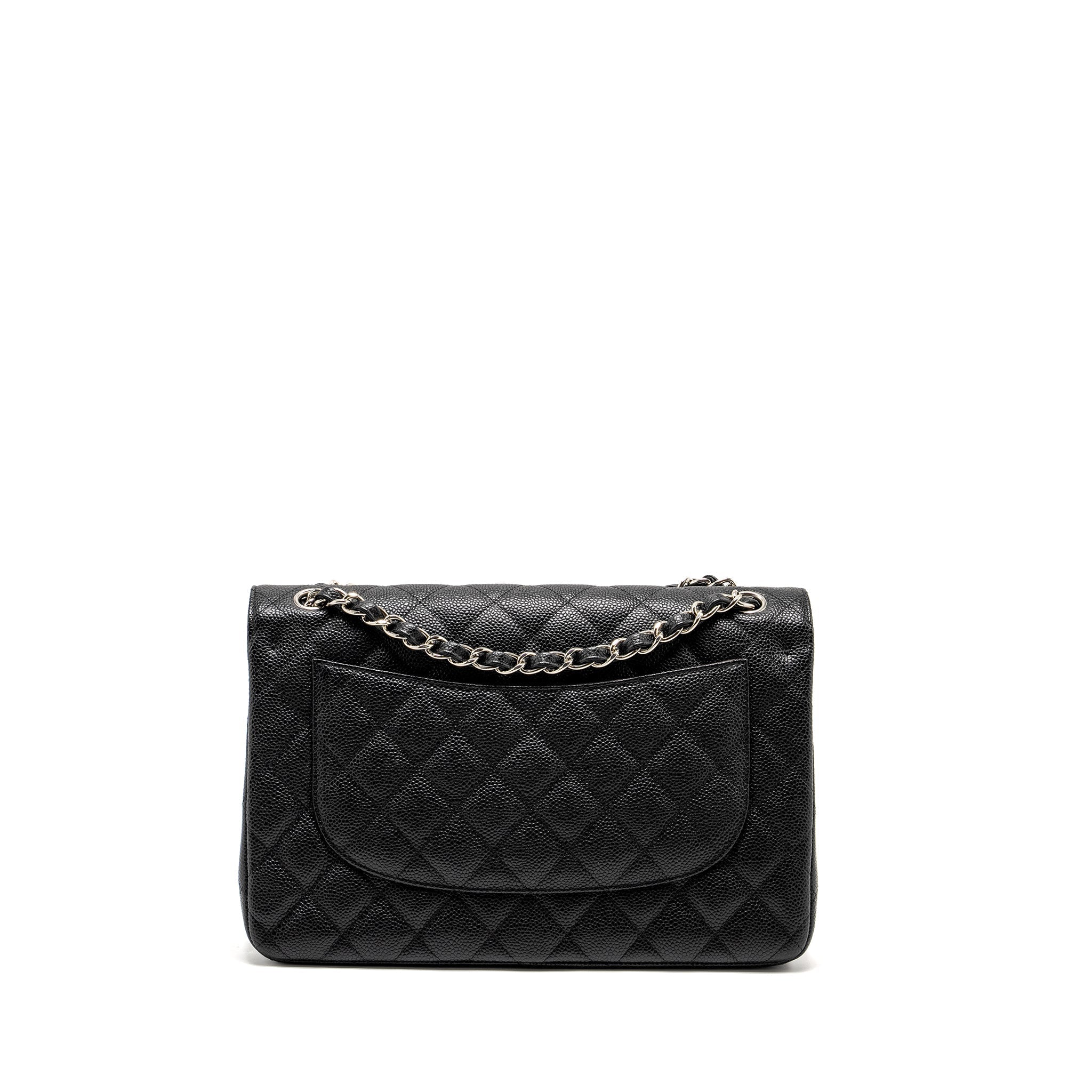 Chanel Jumbo Classic Double Flap Bag Caviar Black