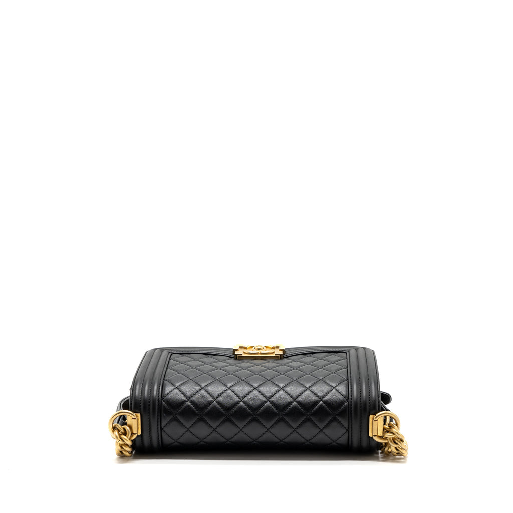 Chanel Medium Boy Bag Calfskin Black