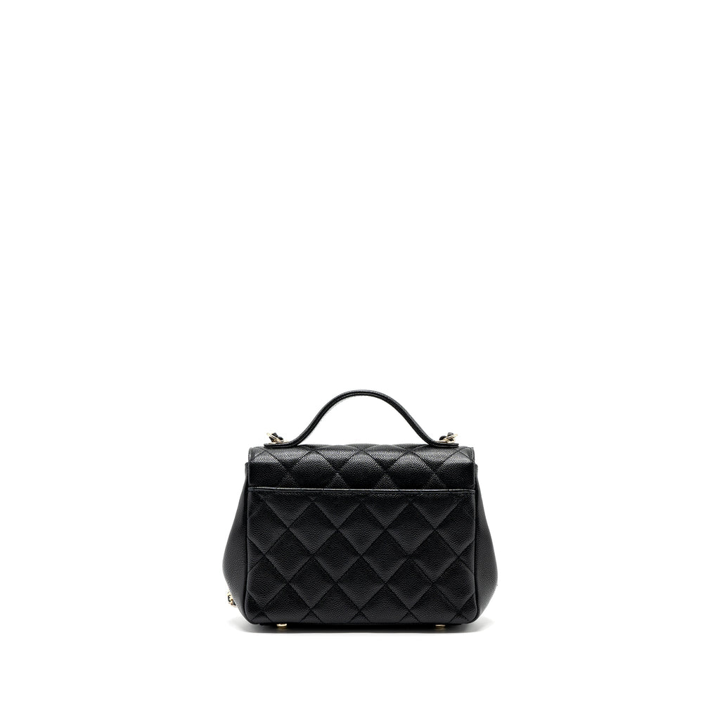 Chanel small business affinity caviar black L (microchip)