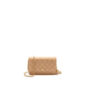 Chanel Pearl Crush Wallet On Chain Lambskin Beige  (microchip)