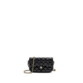Chanel Double Pocket Wallet On Chain Caviar Black L(Microchip)