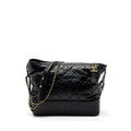 Chanel Maxi Gabrielle Hobo Bag Calfskin Black Multicolour Hardware