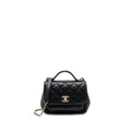 Chanel small business affinity caviar black L (microchip)